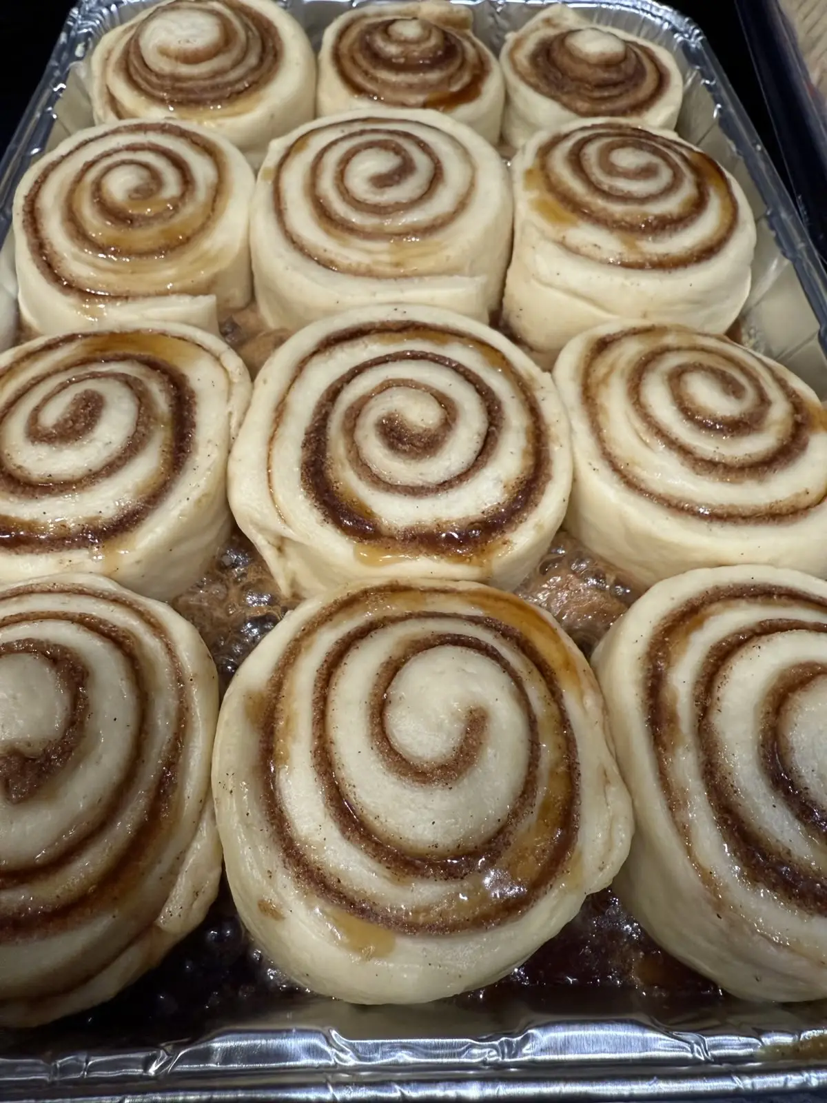 Fresh cinnamon rolls